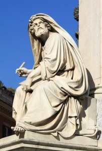 Isaiah statue